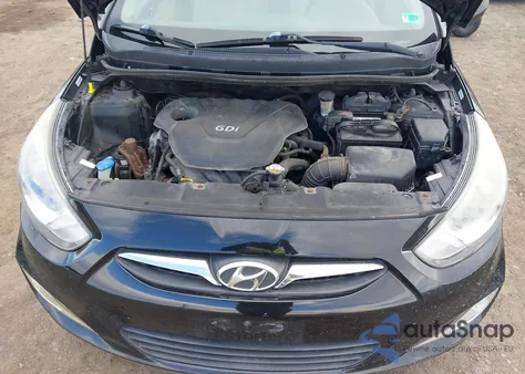 2013 Hyundai Accent Gls z USA, uszkodzony, nr VIN KMHCU4AEXDU306958